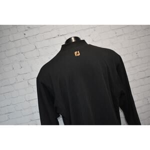 Footjoy Golf Shirt Mock Turtleneck Mens Size XL Performance Polyester Made USA